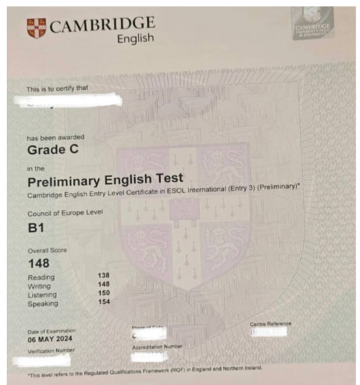 Boarding school admission result